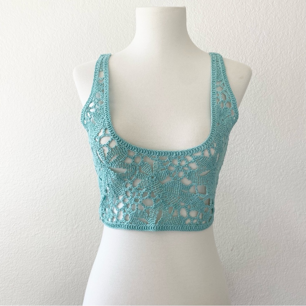 ZARA Crochet Lace Top